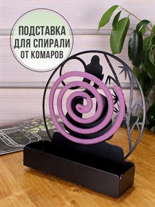 Подставка для спиралей от комаров, курильница для благовоний металлическая декоративная Будда HITSAD 704-001 704-001