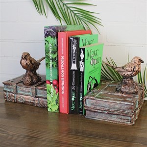 Ограничитель-подставка для книг на полке, Птичка HITSAD US09220, комплект 2шт. US09220