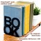 Подставка для книг на полке металлическая чёрная, Бук IRONDECOR 705-005B 705-005B - фото 66058