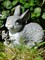 Фигура садовая Кролик серый, символ года HITSAD U09089-Gray - фото 66965