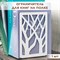 Держатель для книг на полке металлический белый, Ветви IRONDECOR 705-008W 705-008W - фото 67339