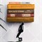 Полка настенная для книг металлическая со скрытым креплением, IRONDECOR 705-047B 705-047B - фото 68565