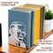 Комплект двух ограничителей для книг Эйнштейн с формулой IRONDECOR 705-020W 705-020W - фото 68613