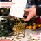 Держатель для бумажных полотенец настольный металлический, Звезда IRONDECOR 300-007G 300-007G - фото 68795